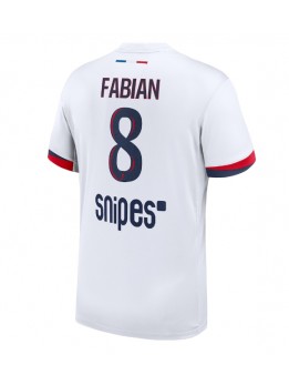 Billige Paris Saint-Germain Fabian Ruiz #8 Bortedrakt 2025-26 Kortermet